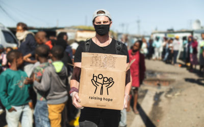 ‘Ginger with a GoPRO’, crowdfunds over R600 000 to feed hungry communities during lockdown.