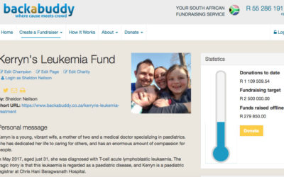 SA Medical Doctor crowdfunds over R1 Million for new Chemo Drug.