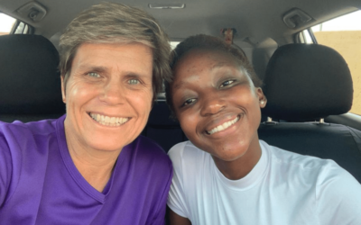 SA woman keeps a decade-long promise by running 295km to support student’s final year