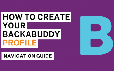 How To Create A BackaBuddy Profile