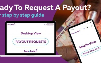 How to Request a Payout on BackaBuddy – Mobile and Desktop View