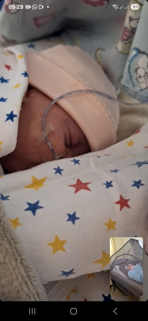 Selena and Leona NICU Warriors