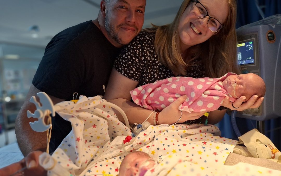 Selena and Leona NICU Warriors