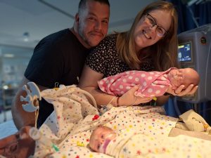 Selena and Leona NICU Warriors