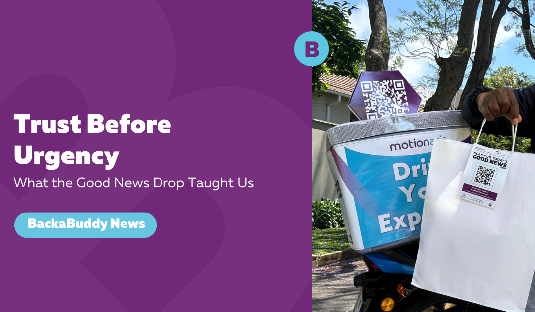 Trust Before Urgency: What the Good News Drop Proved