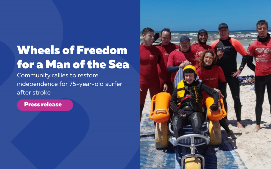 Press Release: Pat Huggett from Cape Town Regains Freedom After Community Funds Electric Wheelchair