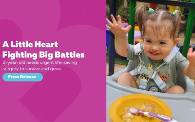 Press Release: “Help Save Xonja”: Krugersdorp Toddler (2) Needs Urgent Open-Heart Surgery