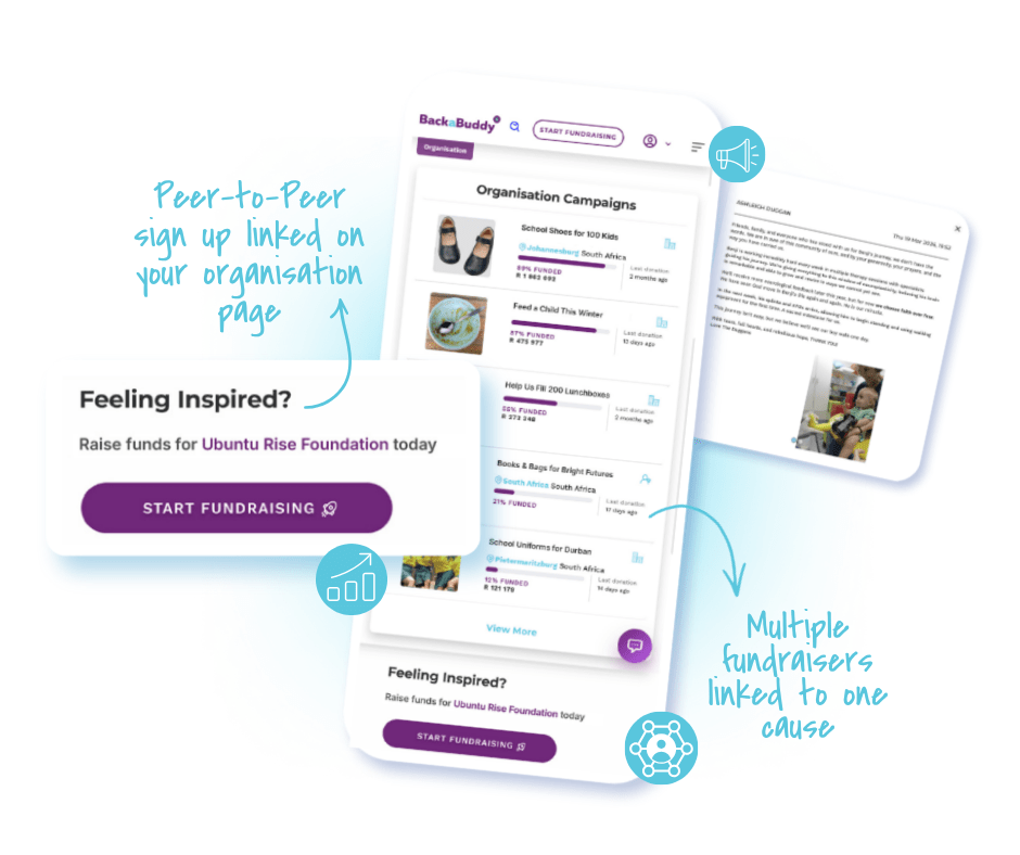 Peer-to-Peer Fundraising on BackaBuddy Made Easy