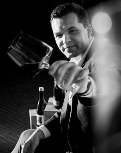 Armand Ridgard preparing wine service for an international sommelier competition